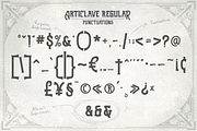 Articlave, a Font by Telllu & Friends (Thumbnail 8 of 18)