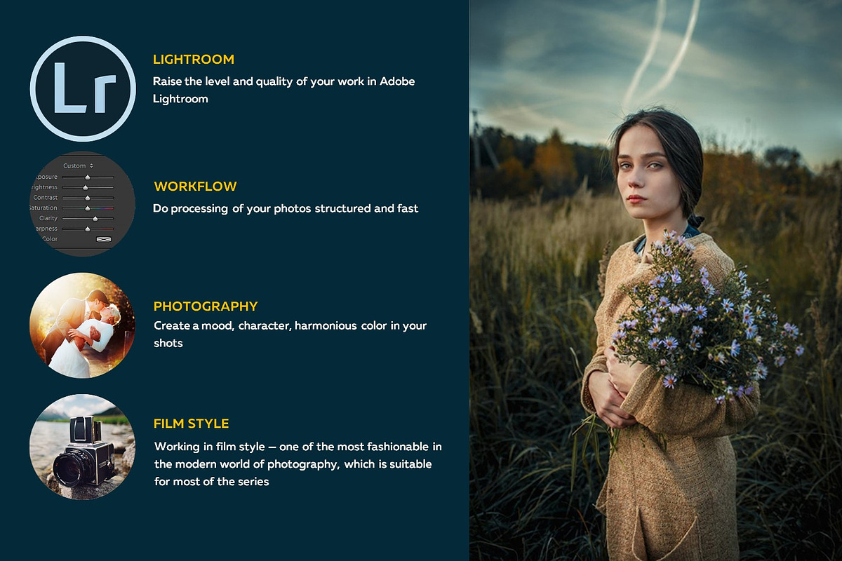 Professional Lightroom Presets, an Action Add-On by Willa (Photo 2 of 13)