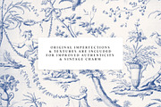 Vintage Toile Victorian PNG Patterns, a Pattern Graphic by Century Library (Thumbnail 4 of 11)