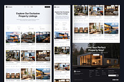 Urbanet - Real Estate Website, an UI Kit Template by peterdraw (Thumbnail 5 of 7)