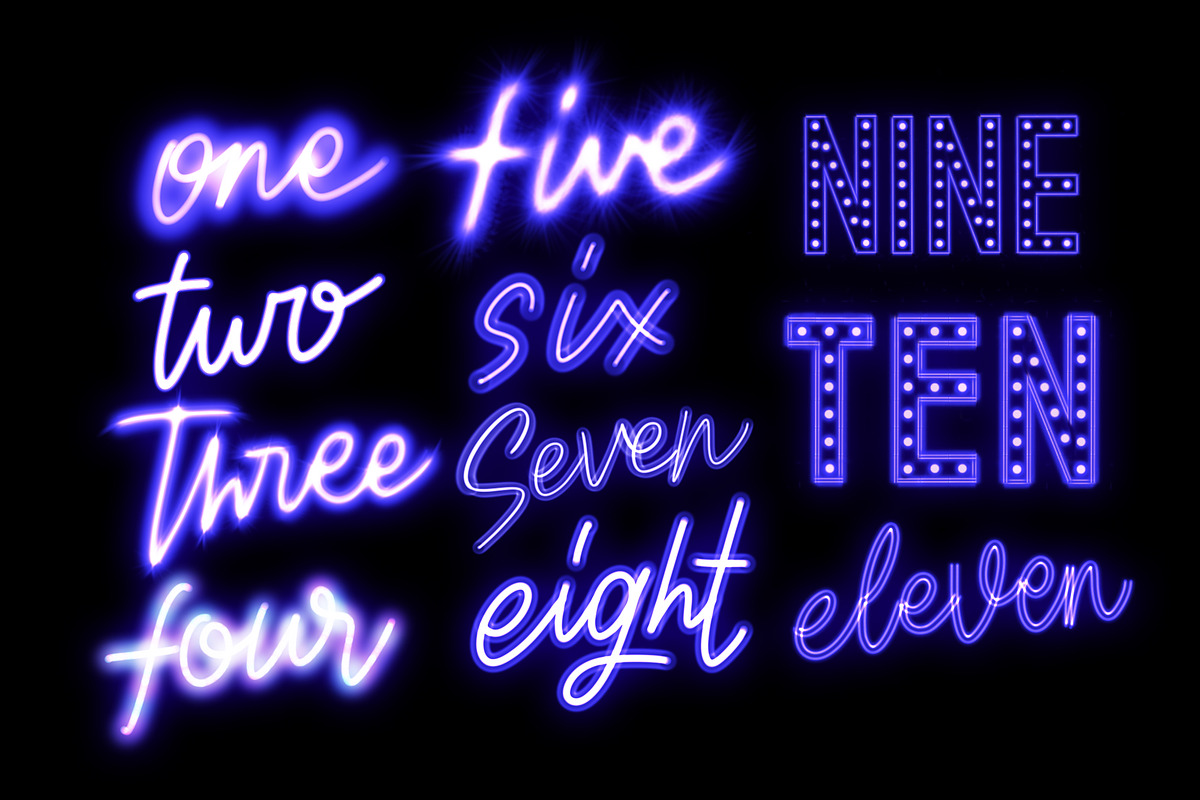 30+ Procreate Neon Brushes, a Brush Add-On by Nurmiftah (Photo 7 of 13)
