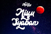 Hi Monday Script, a Script Font by Rudhi Sasmito (Thumbnail 3 of 7)