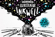 The Illustrator Ink Well | Brushes, a Brush Add-On by The Artifex Forge (Thumbnail 1 of 14)