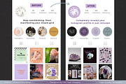 Midnight Instagram Templates Bundle, a Social Media Template by Hell Yeah Designs (Thumbnail 7 of 13)