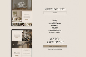 Airbnb Host Website Template