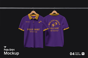 Polo Shirt Mockup Bundle Set, a Shirt Mockup by Rielismee