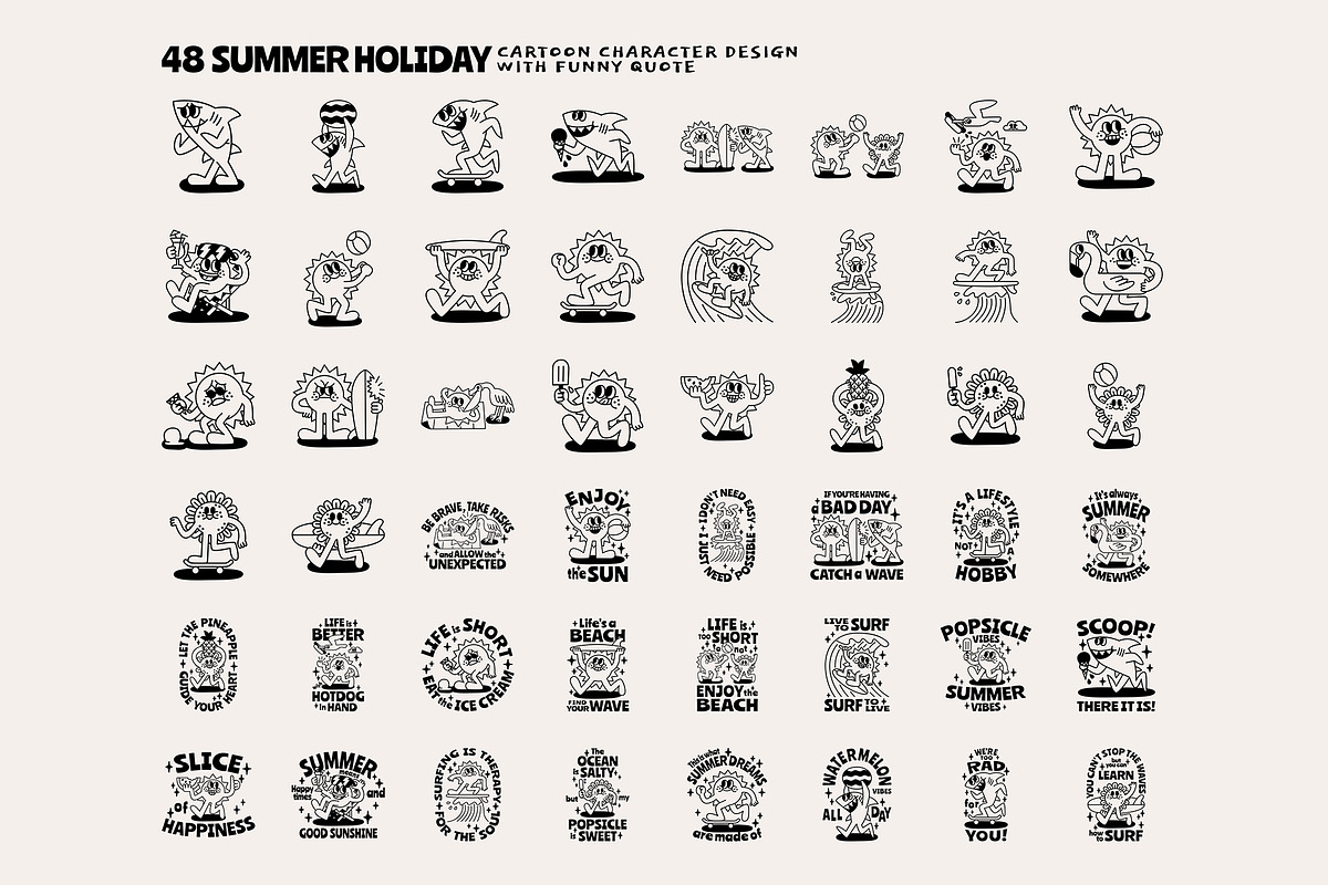 48 Summer Holiday, an Illustration by monkik (Photo 6 of 12)