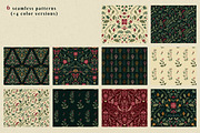 Christmas Ornate Frames & Patterns, an Object Graphic by Molly art (Thumbnail 11 of 14)