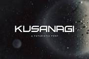 Kusanagi - Futuristic Font, a Font by Tugcu Design Co. (Thumbnail 1 of 5)