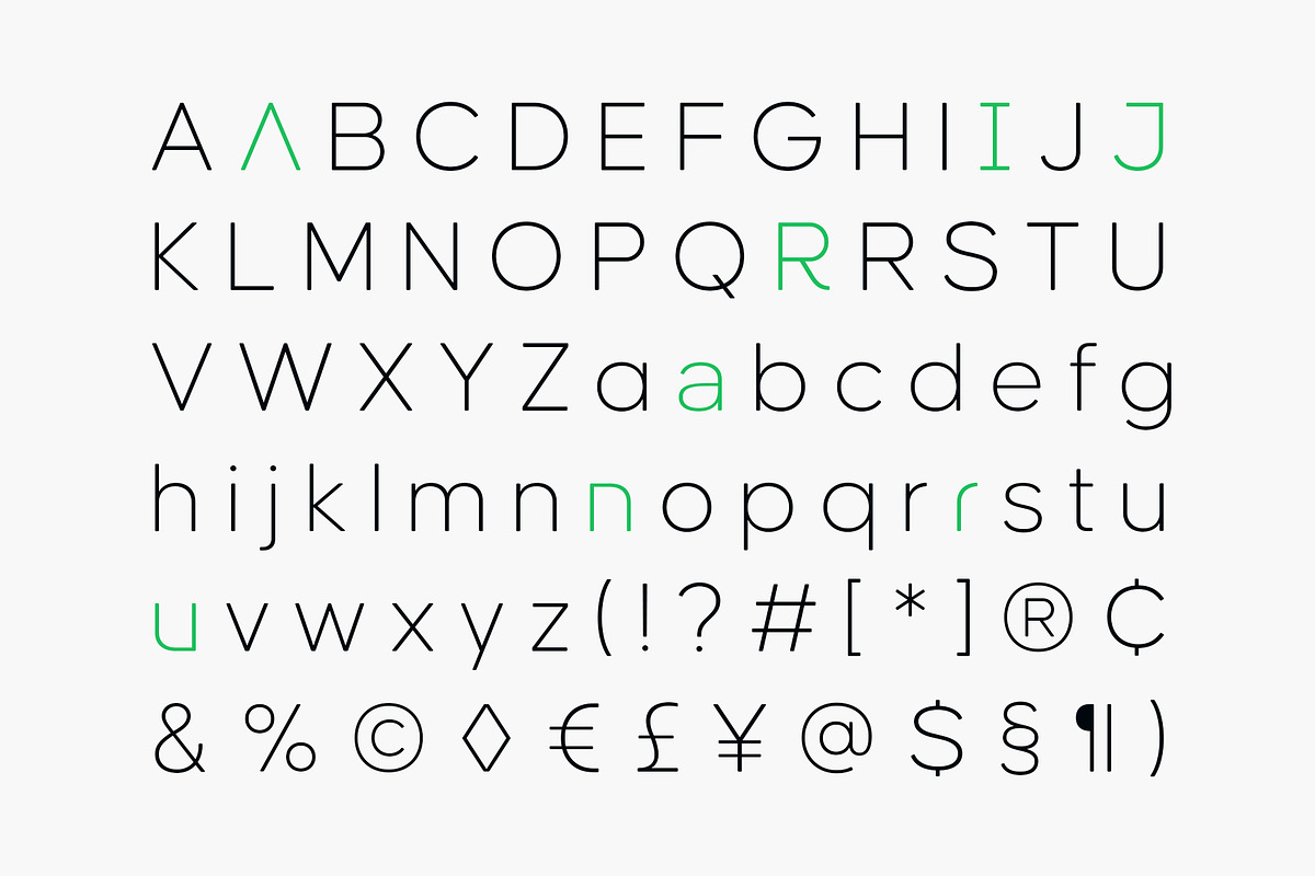 Causten Round Font Family, a Sans Serif Font by trustha (Photo 14 of 14)