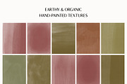 Hand-Painted Earthy Organic Textures, a Texture Graphic by Lana Elanor (Thumbnail 10 of 10)