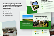 Organic Agriculture Farm PowerPoint, a Presentation Template by SquidPixey (Thumbnail 3 of 6)