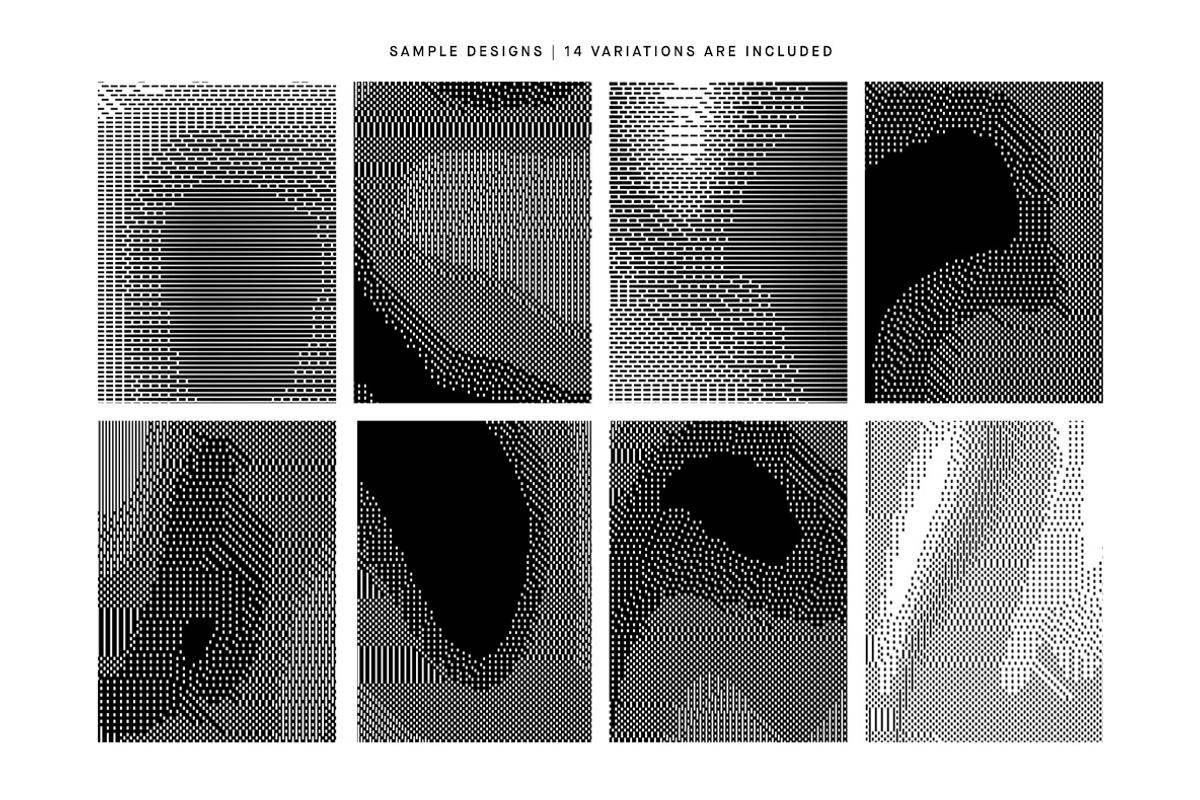Bit Blend - Patterns, a Pattern Graphic by Huebert World (Photo 2 of 10)