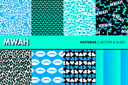 Mwah Patterns, a Pattern Graphic by LuOtero (Thumbnail 3 of 5)