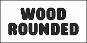 Wood Rounded JNL, a Sans Serif Font by Jeff Levine Fonts (Thumbnail 2 of 5)