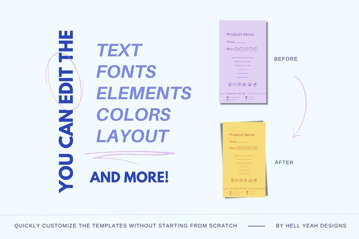 Funky Hang Tags Templates, a Card Template by Hell Yeah Designs (Photo 6 of 9)