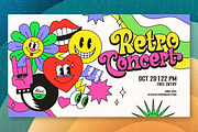 Kuattro Display Retro, a Sans Serif Font by Creatype Studio (Thumbnail 4 of 10)