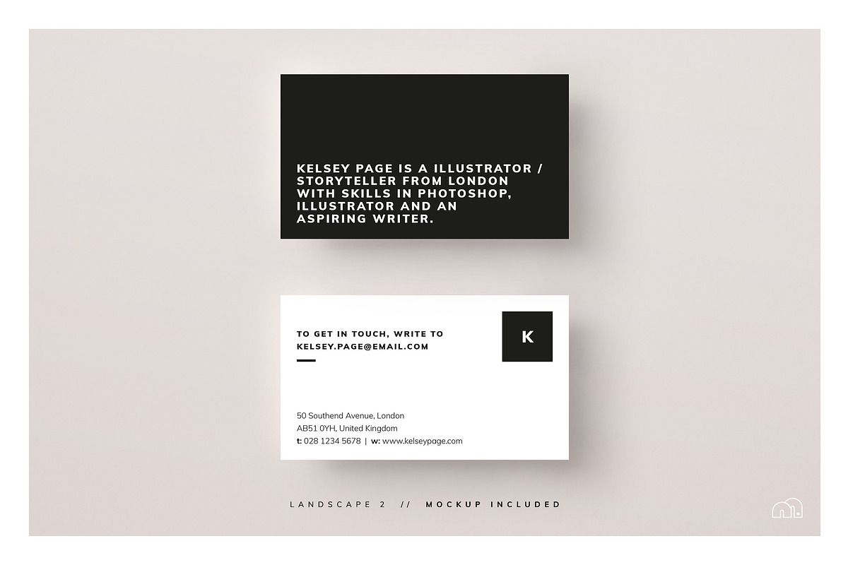 Business Card - Kelsey, a Business Card Template by bilmaw creative (Photo 4 of 10)