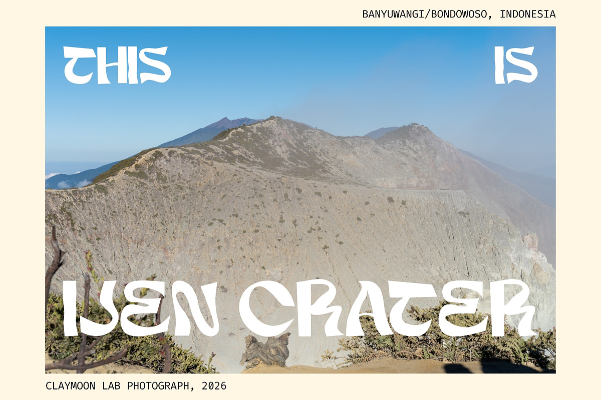 Bramble Bold Playful Chunky Display, a Sans Serif Font by Claymoon Lab (Photo 7 of 8)