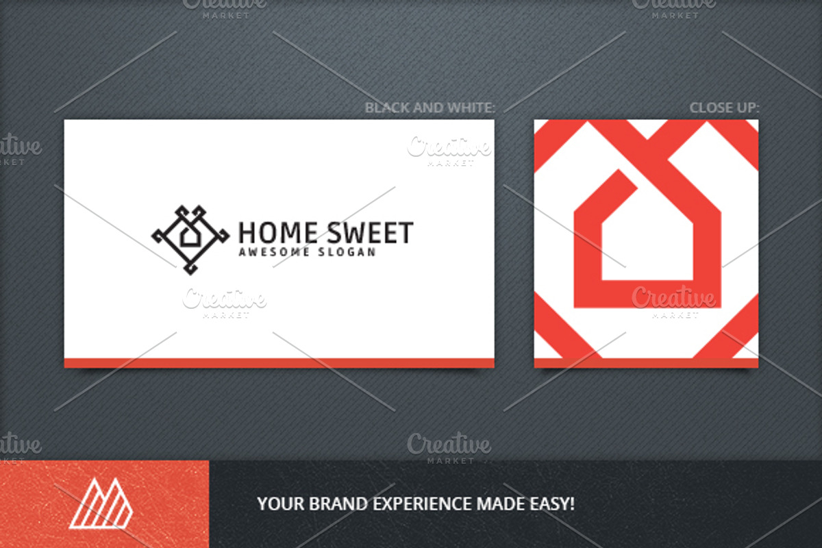 Home Sweet Logo Template, a Branding & Logo Template by Mantas Bac (Photo 4 of 4)