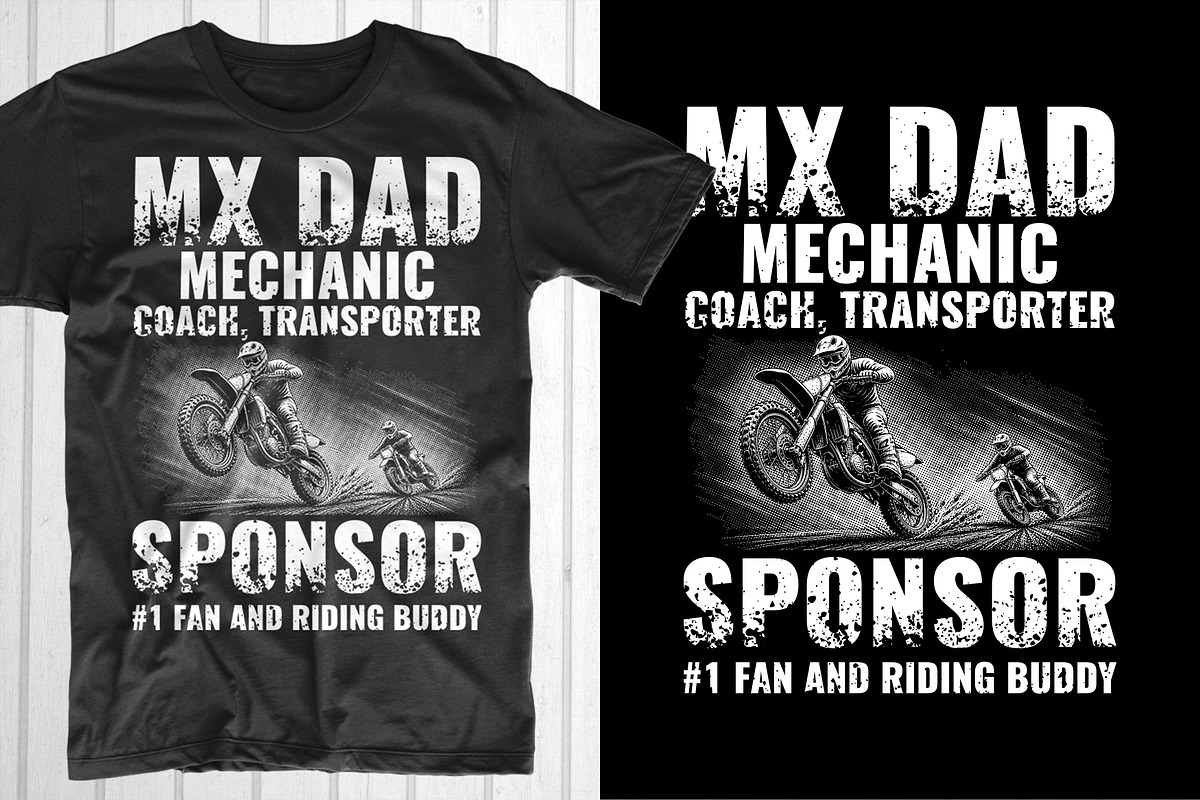 MX Dad – Mechanic Riding Buddy, an Object Graphic by T-shirt Pond (Photo 1 of 3)