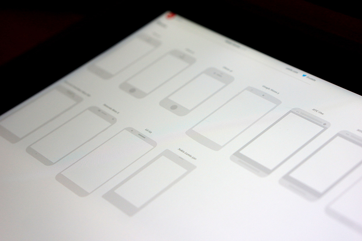Mobile Devices, an iPhone Mockup by UX Kits (Photo 3 of 4)