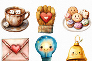 Cute Illustration Christmas PNG, an Illustration by Craft Nest (Thumbnail 4 of 6)