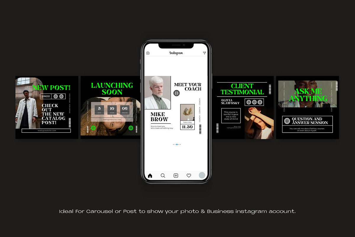 Advisory - Canva Instagram pack, a Social Media Template by Dirtytemp Studio (Photo 3 of 6)