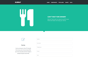 Kubrat Responsive Template