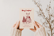 Whimsical Set Cozy Christmas, a Seasonal Illustration by ViktoriyaD (Thumbnail 6 of 20)