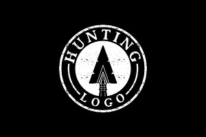 Rustic Hunting logo, a Branding & Logo Template by Atlantis X Nurman Arbai