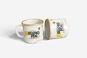 Enamel Mug Mockup, a Product Mockup by MrLetters (Thumbnail 2 of 5)