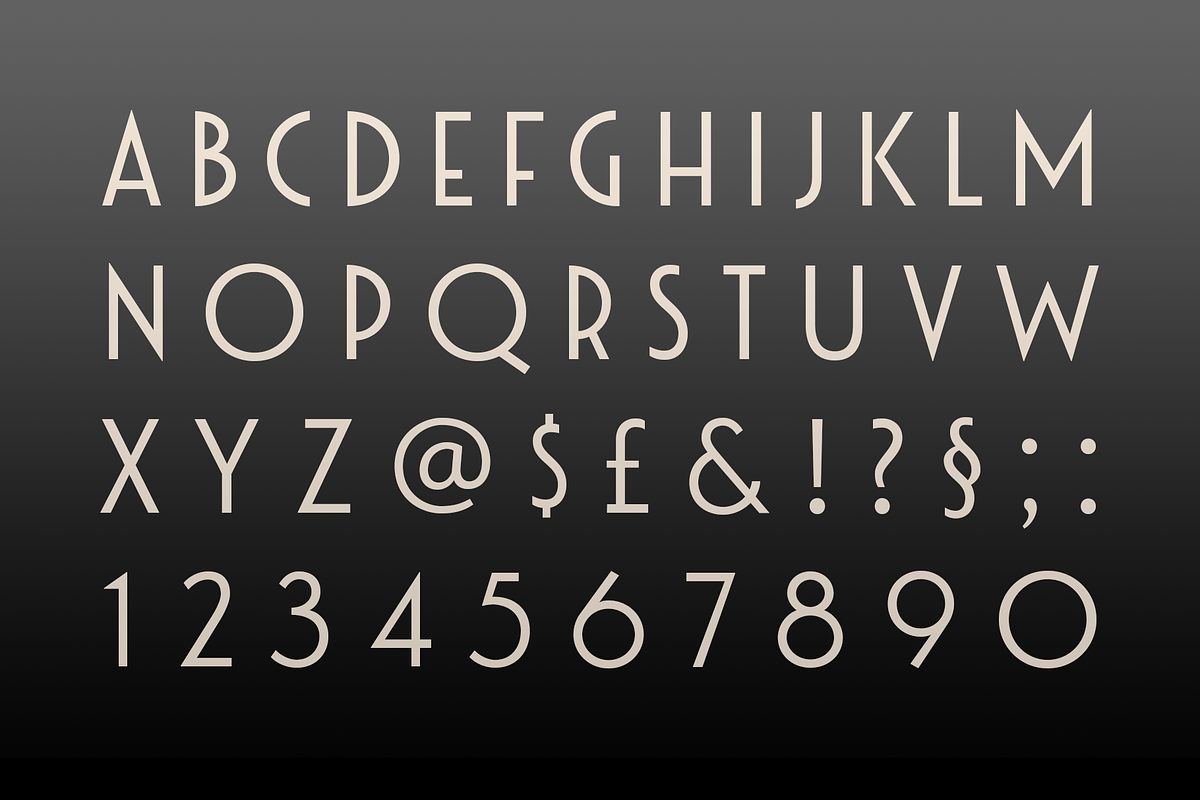 Luks Deco, a Sans Serif Font by Nasir Udin (Photo 12 of 13)