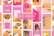 Bright Colorful Instagram Templates, a Social Media Template by Oh So Social Boutique (Thumbnail 5 of 7)