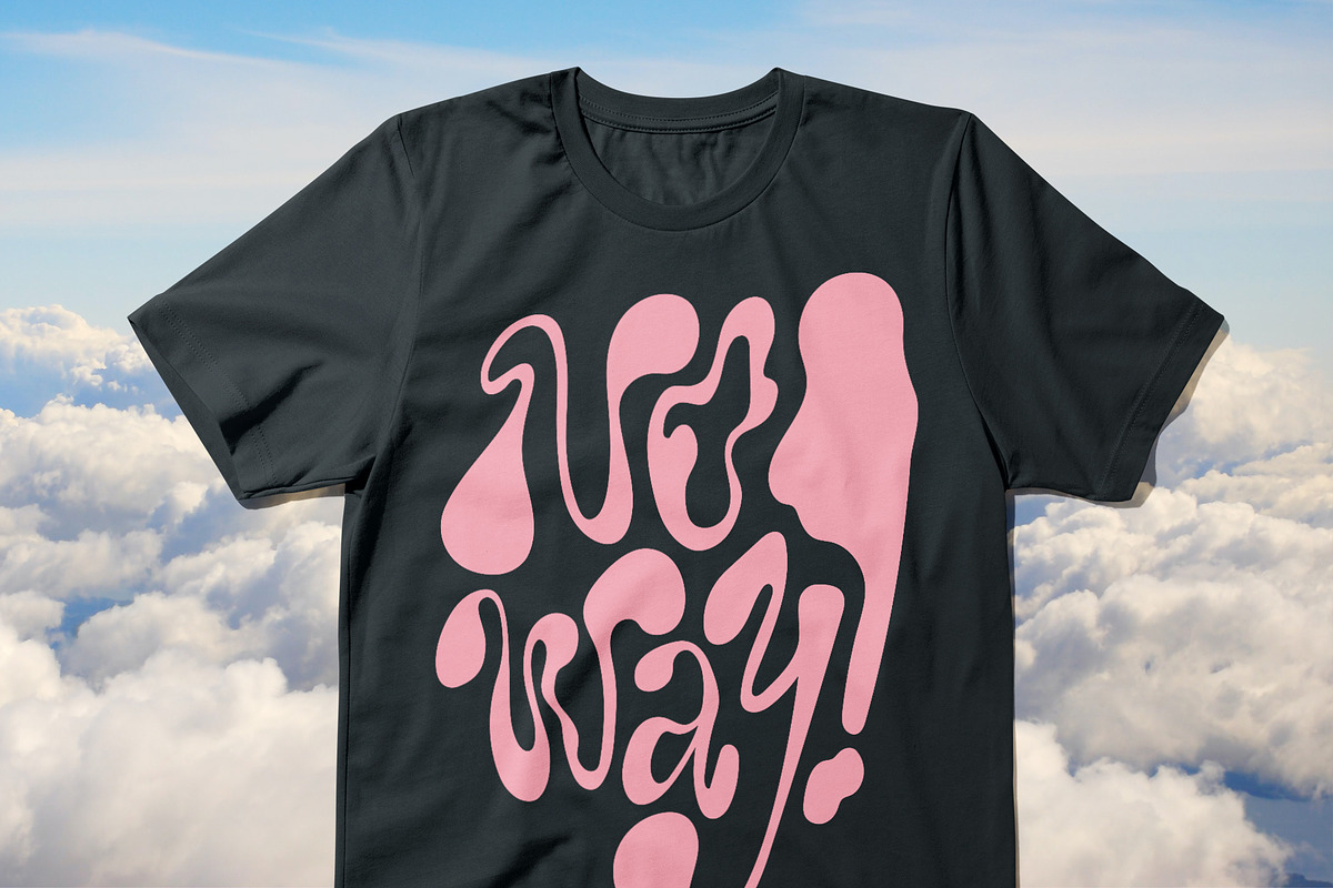 BUNDLE Y2K Lettering Liquid & Groovy, an Object Graphic by Oksana Trygub (Photo 25 of 53)