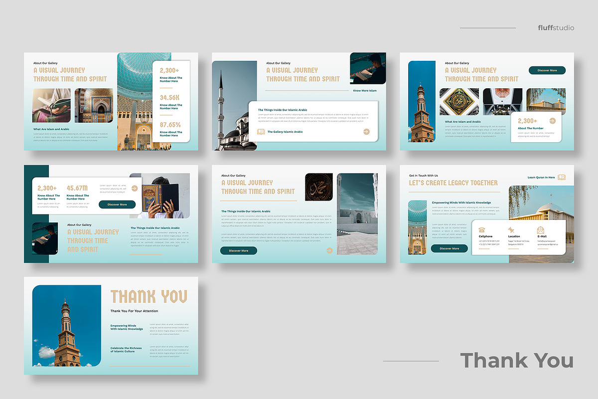 Islamic & Arabic Google Slides, a Presentation Template by fluffstudio (Photo 4 of 4)