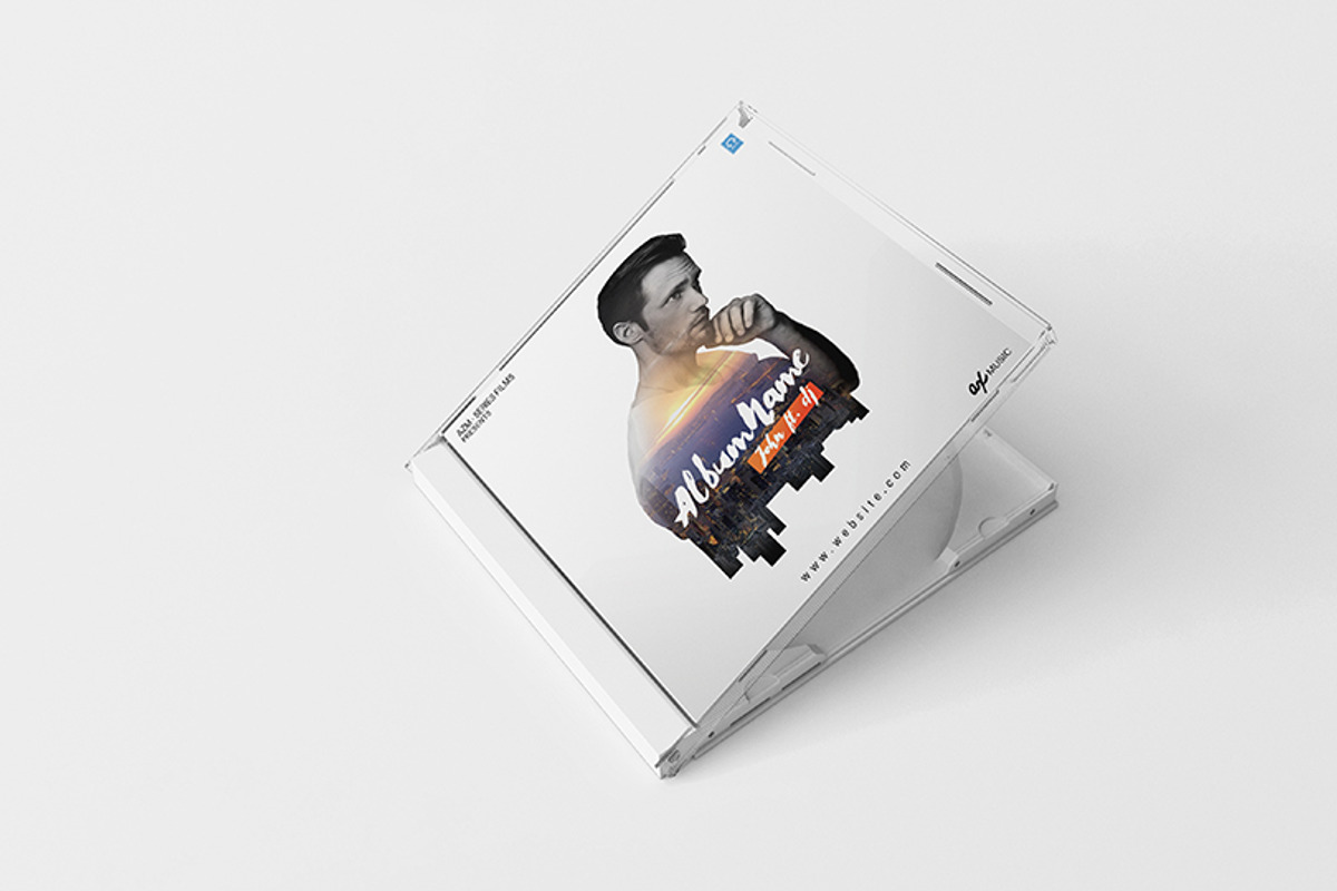 CD/DVD Album Cover Template, a Stationery Template by Awns Creators (Photo 8 of 9)