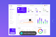 Papiko - Sales Dashboard, a Websites & App Template by SLAB! Design (Thumbnail 3 of 4)