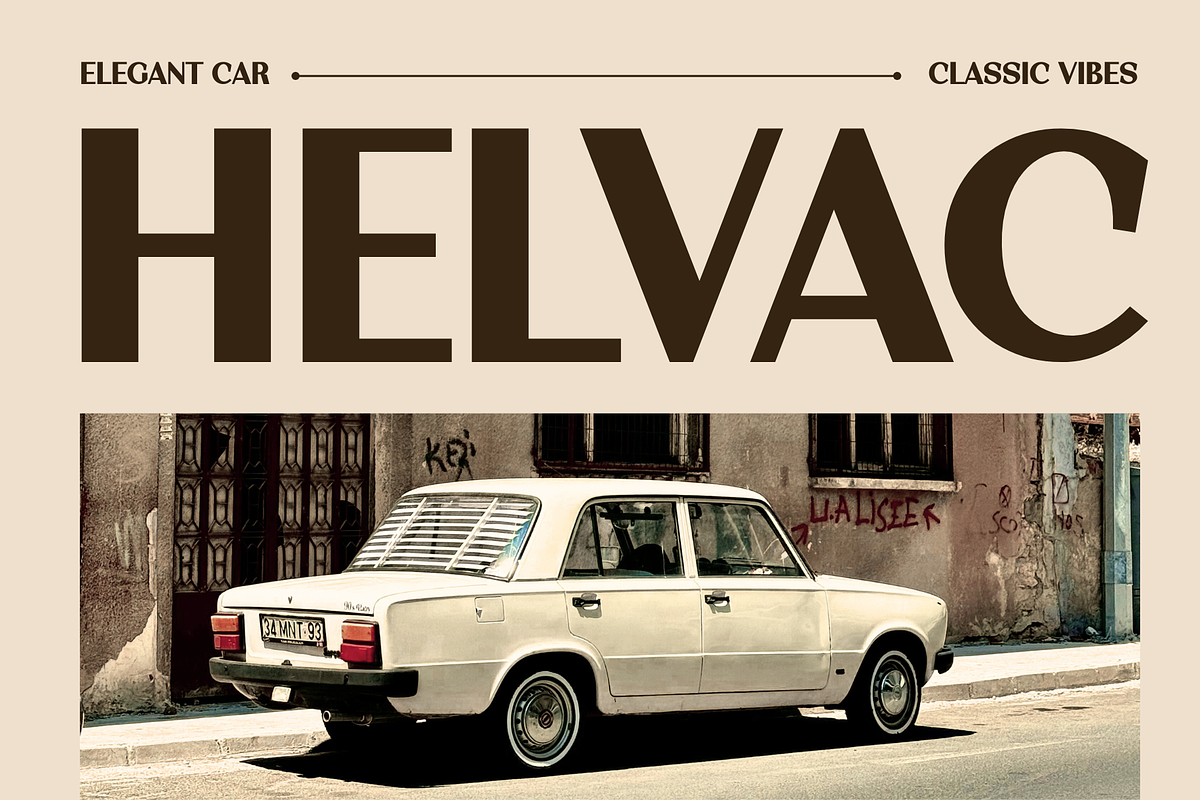 Malyin – Elegant Retro Typeface, a Sans Serif Font by MaikoHatta (Photo 3 of 8)