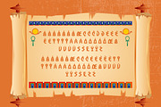 Tukamenh - Egypt Gaming Font, a Sans Serif Font by Dhabee (Thumbnail 4 of 14)