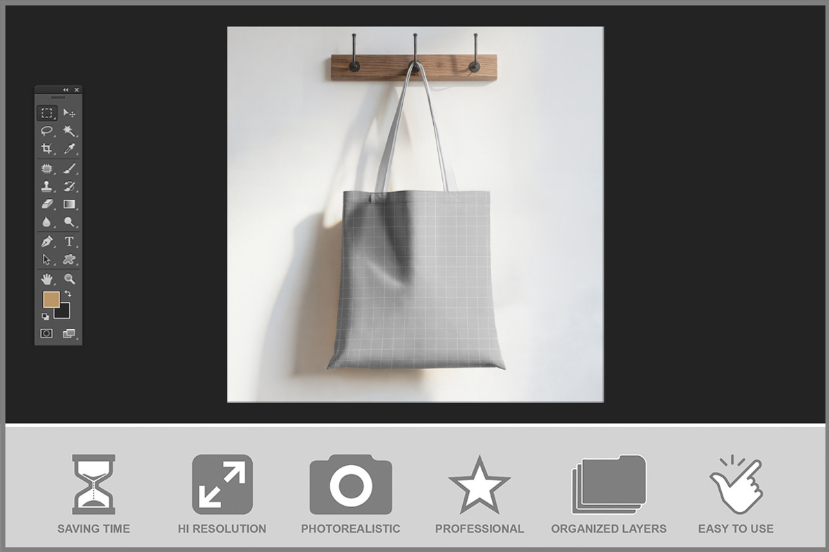 Bag Branding Mockup, a Product Mockup by Bruno's Shop (Photo 2 of 3)