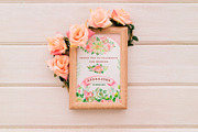 Watercolor Rose Nectar - clipart, an Illustration by LaVika (Thumbnail 8 of 8)
