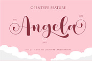 Helo Angel | Lovely Script Font, a Script Font by Gilar Studio (Thumbnail 3 of 14)