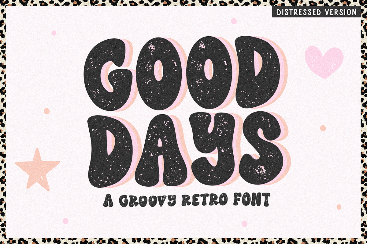 Good Days | Retro Distressed Font, a Font by KA Designs (Photo 1 of 10)
