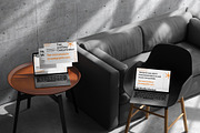 10 PSD Futuristic MacBook Mockup, a Mac Mockup by East Gallery (Thumbnail 10 of 10)