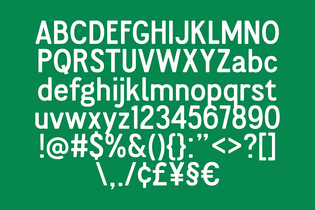 Roadway Country - Highway Font, a Sans Serif Font by Viswell (Photo 10 of 10)