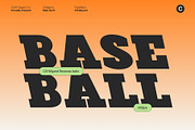 CS Bilyard – Slab Serif Display, a Slab Serif Font by Craft Supply Co. (Thumbnail 5 of 8)