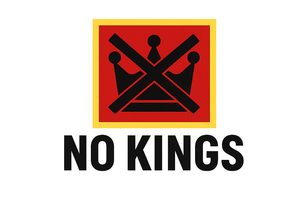No kings logo with red and black col, an Illustration by Dvoevnore photos