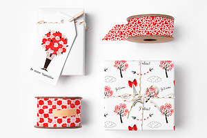 Cute Valentines Day Graphic Set