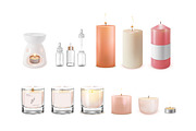 3d Aromatherapy Concept Element Set, an Object Graphic by Bigmouse_art (Thumbnail 1 of 9)